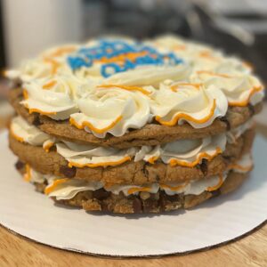 Chocolate Chip Cookie Layer Cake 8”