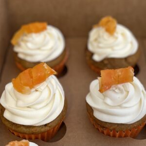 Brooks’s Candied Carrot Cake & Cupcakes
