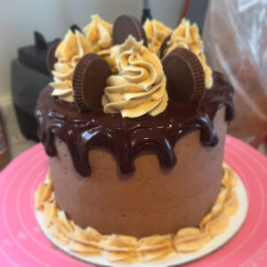 Marcus’s Peanut Butter Cup Layer Cake